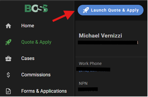 Launch Quote & Apply
